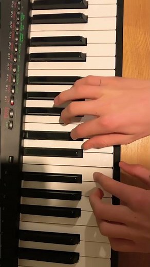 Thunderstruck by AC/DC tutorial on piano