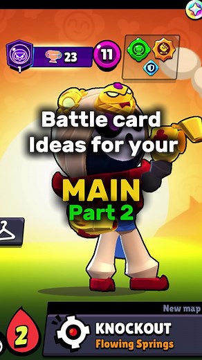 Battle Card Ideas | Follow For Part 3 #brawlstarstiktok #brawl #fyp #supercell #brawlstarsgame
