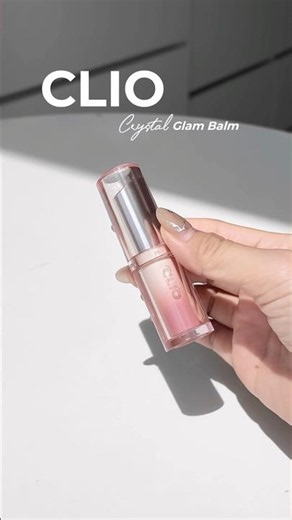 Son dưỡng có màu CLIO Crystal Glam Balm 12 Chai Rose | Fung Chen