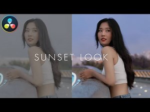 📹Cách chỉnh tone màu hoàng hôn - sunset look | Color Grading Davinci Resolve Ep. 5 #justinvo