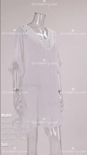 Girlmerry New cut out micro see through backless sexy beach cover-ups(without swimwear) BA007241