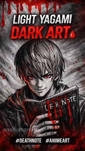 Light Yagami Pencil Drawing | Death Note Anime Sketch #shorts #animedrawing #trendingdrawingshorts 🔥