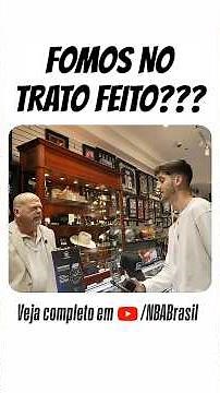 🏀 NBA 🤝 Pawn Stars 🏬 What an absurdly fun moment from Caio, huh! 😂 #NBA #CaioReage #shorts