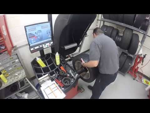 Wheel Balancing with Tape Weights (Sticky Weights)