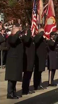 Trump, JD Vance salute as Taps echoes at Tomb of the Unknown Soldier