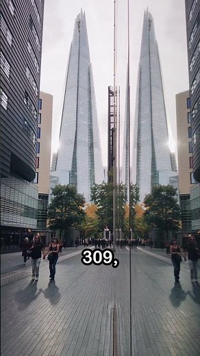Why Does The Shard Look Like Twin Skyscrapers?