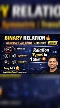 class 11 | relation and function| by Abhishek Tripathi problem solver.