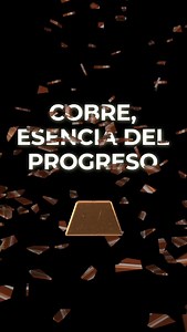El cobre está presente en el desarrollo de la humanidad. ⚙️🌎 En Grupo México producimos de manera segura y sustentable el cobre que hace posible un avance sostenible e innovador. 💡 #innovación #tecnología #progreso | Grupo México