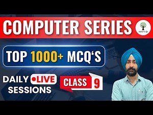 COMPUTER SERIES | TOP 1000+ MCQ's | Class 9 | By Jaskaran Sir | Success Tree Punjab