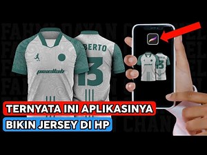 Create a jersey design using your cell phone | Android jersey design app