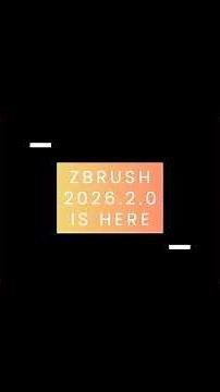 ZBrush 2026.2 is Out Now! See What's New