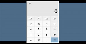 Cách ghim máy tính Calculator trên màn hình Windows 10 để luôn nổi trên ứng dụng khác
