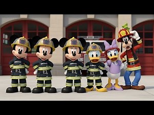 Mickey Mouse Firefighter Rescue Mission | Mickey & Friends Save The Day | Kids Cartoon Fun