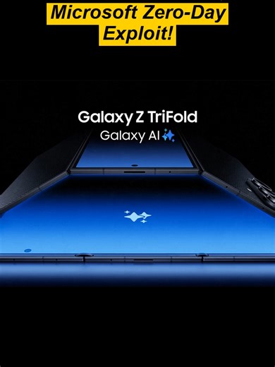 You HAVE to update your computer right now! ⚠️ Microsoft just patched a CRITICAL Zero-Day exploit (CVE-2026-21509). Also, is the Samsung Trifold worth three grand? Let me know! 👇 #TechTok #ZeroDayExploit #Microsoft #SamsungTrifold #iOSupdate #TechAlert