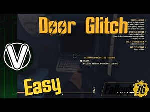 Fallout 76 | How To Glitch Through Any Door *Bypass Any Door* (Fallout 76 Glitches)
