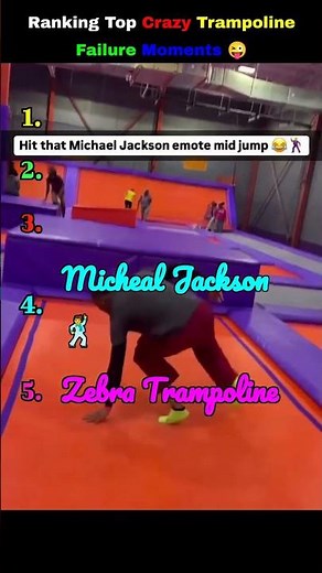 Ranking top crazy trampoline failure moments #funny #amv #trending