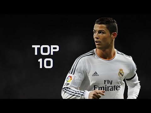 TOP 10 - CRISTIANO RONALDO | GOLS HISTÓRICOS