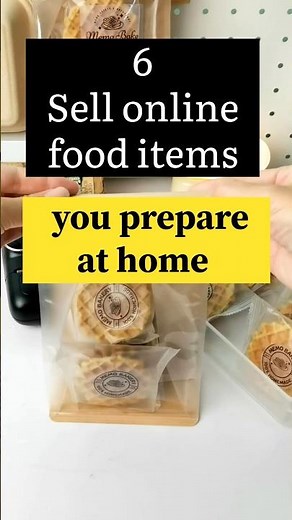 6 Food Items You Can Make & Sell From Home
