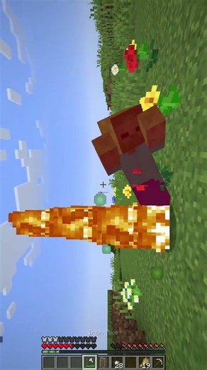 Minecraft, but the WORLD is SIDEWAYS (mojang fix your game) #minecraft
