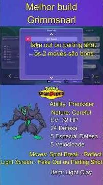 BEST GRIMMSNARL BUILD IN POKÉMON CHAMPIONS - HOW TO BUILD GRIMMSNARL