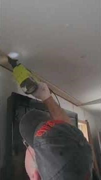 Cedar ceiling plank install setup