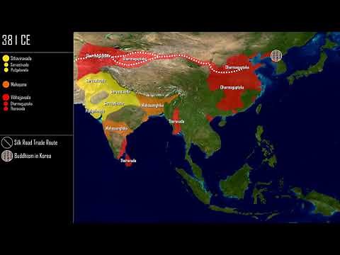 The Spread of Buddhism (500 BCE - 1200)