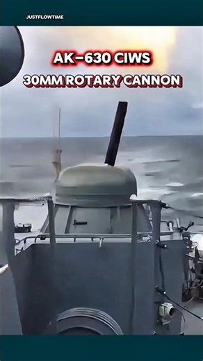 AK-630 CIWS – Soviet 30mm Rotary Naval Cannon #military