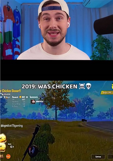 Chicken Comparison: PUBG Mobile 2025 vs 2019