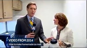 THROWBACK THURSDAY: Looking for an alternative to salt for melting away snow and ice ahead of this weekend? In 2014, WYFF News 4 got an email from a viewer on how to make homemade ice melt.So we test it out. We decide to throw it back and show you that video again. Check out the recipe here>>https://bit.ly/3tESdgL | WYFF News 4