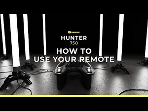 HOW TO: Using Your Hunter 750 Remote