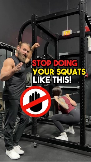 ❌Stop doing your squats like this! . ❗️Do not get me wrong, BB back squats are a great exercise for getting stronger but for most people not the best option for building muscle, and here’s why👇 . ❗️Most of the time out mobility is our limiting factor for achieving depth in the squat, ankle, and hip mobility. This makes this exercise very difficult to execute if we are trying to achieve maximal hip/ knee flexion… aka ass to grass squat. Allowing full ROM for the quads and glutes. Some people hav