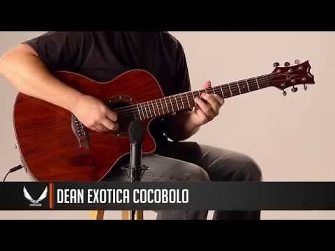Dean Guitars Exotica Cocobolo Acoustic/Electric