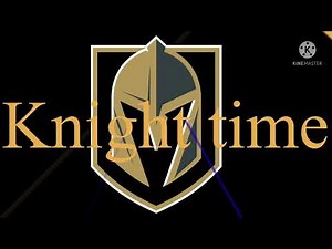 Vegas golden knights intro song w/ starting lineups knight helmet and light effects