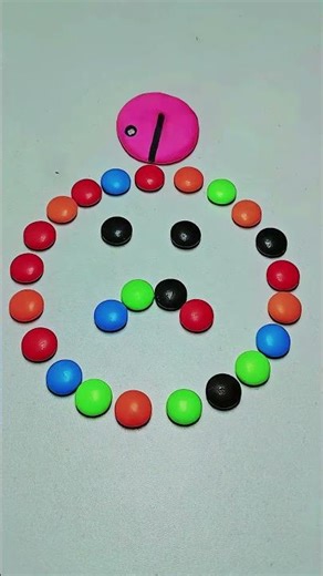 How to make candy gem emoji art stop motion #stopmotion #howtomake