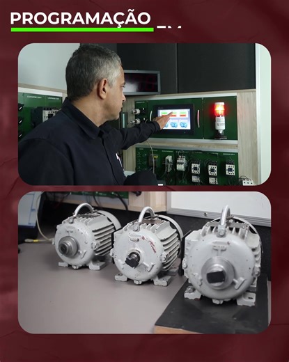 ⚡Agora você pode aprender como funciona e como programar CLP e IHM para Automatizar máquinas . -Mesmo sem ter os equipamentos -Mesmo que não saiba nada de programação . Se você trabalha ou estuda nas áreas da: ✅Elétrica ✅Automação Industrial ✅Instrumentação ✅Eletrônica ✅Mecatrônica . 👷‍♂️Faça parte do time de profissionais que mais se destacam no mercado de trabalho . | Treinar Serviços