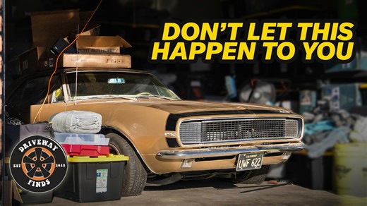 Parked for 15 Years: Bringing a Family's 1967 Camaro Back to Life
