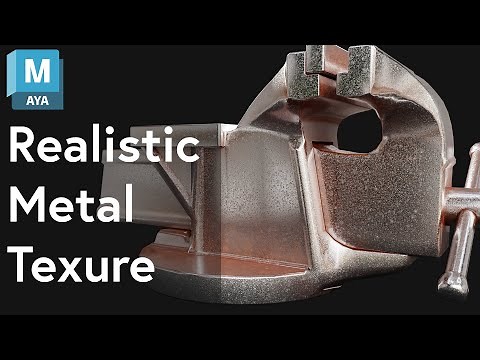 How To Make Realistic Metal - Maya Tutorial