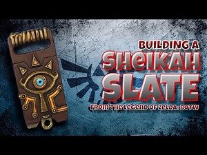 Building a Sheikah Slate from Legend of Zelda BOTW
