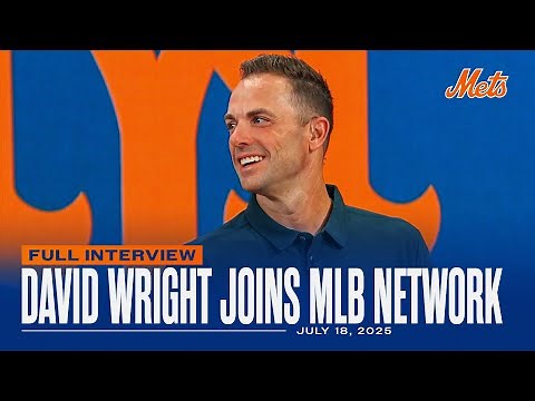 David Wright Talks Number Retirement on MLB Network