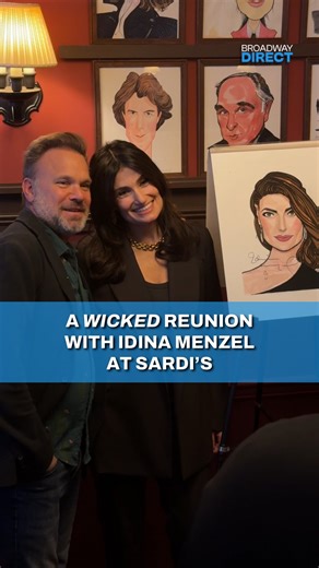 Broadway Direct | Original Wicked stars Idina Menzel (Elphaba), Norbert Leo Butz (Fiyero), and Michelle Federer (Nessarose) reunited at Menzel’s Sardi’s... | Instagram