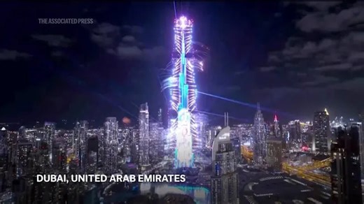 Highlights from New Year's Eve celebrations around the globe