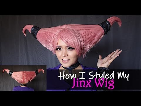 How I Styled My Jinx from Teen Titans Wig