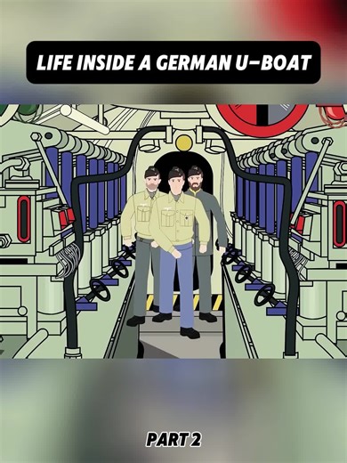 Life Inside A German U-Boat - 2 #foryoupage