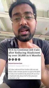 Top Indian IT companies hired only 17 people in 9 months | 2026 TCS layoff 😱