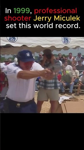 Fastest professional gunslinger (World Record) #worldrecord #giveaway #professional #shoot