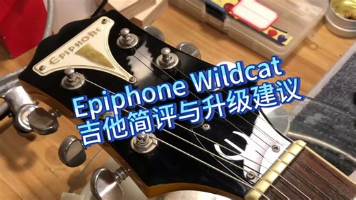简评一只Epiphone Wildcat吉他