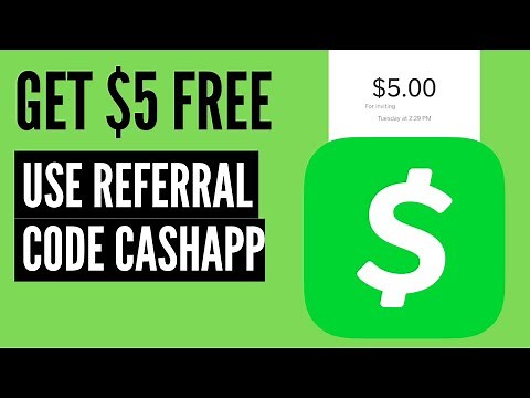 How to use cashapp referral code - Free $5 Bucks