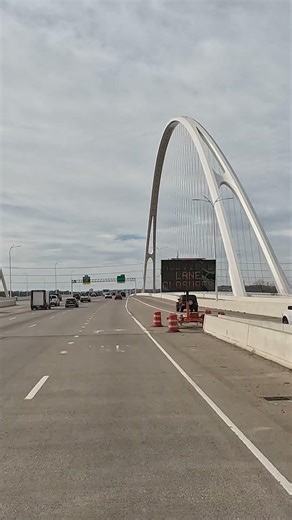 I-30 Bridge over the Trinity River in Downtown Dallas TX