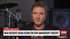 A moment that changed history- being celebrated by one of the most iconic bands of the 80s. Duran Duran will play a unique show at the Kennedy Space Centre, for a gala marking 50 years since the Apollo moon landing. And the band is still making new music and creating new tracks. I sat down with Simon Le Bon and Nick Rhodes, who told me all about it. See the full interview here. | Hala Gorani