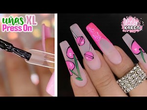 First Time Using Press-On Nails on a Client | NailsByKaren